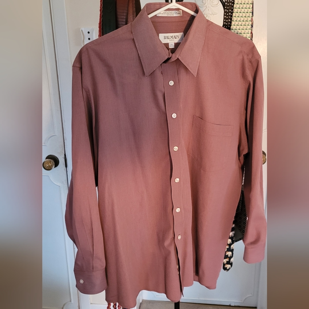 Vintage Balmain Paris Button-Up Shirt